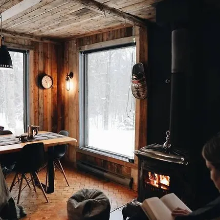 Chalet Chic Shack - Un Endroit Paisible Frampton Exterior photo